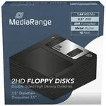 3.5 Disketten 1.44MB (MF-2HD) m. Metallverschluss, schwarz, 10er Pack