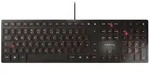 KC 6000 Slim Kabeltastatur schwarz, QWERTZ