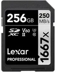 1667x SDXC 256 GB, C10, U3, V60 Professional Speicherkarte