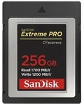 Extreme PRO CFexpress Card 256GB Type B, 1700/1200 MB/s