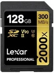 2000x SDXC 128 GB, C10, U3, V90, Professional Speicherkarte