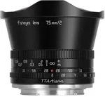 2,0/7,5 mm, Sony E-Mount (APS-C) schwarz, Fisheye Objektiv
