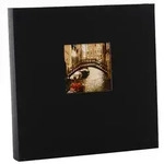 Bella Vista 30x31 cm, 60 wei&szlig;e Seiten, schwarz, Buchalbum
