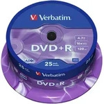 DVD+R 16x, 25er Spindel