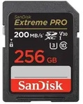 256 GB SDXC ExtremePro 200MB/s V30 UHS-I U3, Class 10 Speicherkarte