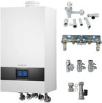 Buderus GB172i.2 KD Logaplus Gas-Brennwert Paket W25 Aufputz mit Regelung BC400 - 20