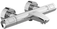 Aufputz-Wannenthermostsat Ideal Standard Ceratherm T100, Ausladung 161 mm, chrom -