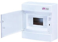 ETI Aufputz-Kleinverteiler, ECT8PO - 1 reihig
