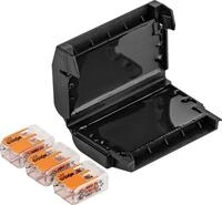 Gel Verbindungsmuffe, Easy-Protect 332, 3x Wago 221-412 - 6 x 0,2-4 mm&sup2;