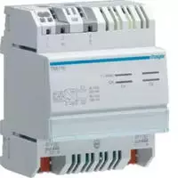 Hager Spannungsversorgung mit Ausgang und Drossel 2x320 mA KNX REG TXA116