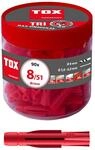 TOX Allzweckd&uuml;bel Tri 8 x 51 mm in Runddose - 90 St&uuml;ck - 010260051