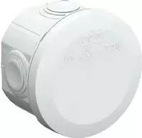Abzweigkasten T25, IP65, lichtgrau - Ma&szlig;e 80 x 80 x 51 mm