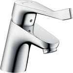 Waschtischmischer Hansgrohe 70 Focus Care, mit Ablaufgarnitur, mit Zugstange, chrom -
