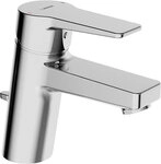 Waschtischmischer Hansa Hansatwist, Ausladung 113 mm, mit Zugstange, verchromt -
