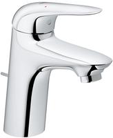 Waschtischmischer Grohe Eurostyle, Ausladung 110 mm, geschlossener Hebel, mit