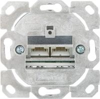 Anschlussdose AMJ45 8/8 K Unterputz 0 Cat.6A - ohne Zentralplatte