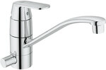Sp&uuml;ltischmischer Grohe Eurosmart Cosmopolitan mit Ger&auml;teanschlussventil, Ausladung
