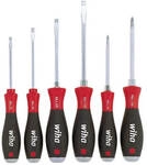 Wiha SoftFinish&reg; Schlitz/ Kreuzschlitz-Set 6-teilig - 530 HK6