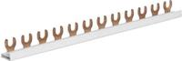 Hager Phasenschiene KDN163A (1P) 63A, 10 mm&sup2;, L&auml;nge: 210 mm Schraubtechnik/ Quick