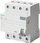 FI-Schutzschalter Siemens, 4-polig, Typ A, 40A, 500 mA, 5SV3744-6