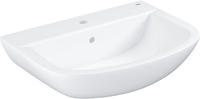 Waschtisch Grohe Bau, Keramik 650 x 153 x 468 mm, Keramik, wei&szlig; - 39420000