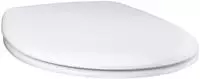 WC-Sitz Grohe Bau, Standard, Edelstahlscharniere, wei&szlig; - 39492000