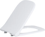 WC-Sitz Geberit Smyle Square, Softclose, QuickRelease, schmales Design, wei&szlig; -