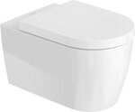 Combi-Pack Duravit ME by Starck mit WonderGliss Tiefsp&uuml;ler, sp&uuml;lrandlos mit