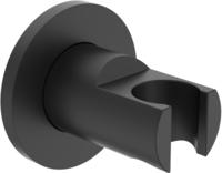 Brausehalter Ideal Standard Idealrain Round, schwarz matt - BC806XG