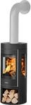 Kaminofen Justus Mino Trios 2.0, Stahl schwarz, 5,5 kW - 4825 10