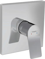 Unterputz-Brausemischer Hansgrohe Vivenis, Rosette 156 x 156 mm, chrom - 75615000