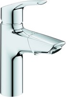 Waschtischmischer Grohe Eurosmart M-Size, Ausladung 121 mm, mit Pop-Up Ablauf, chrom