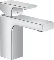 Waschtischmischer Hansgrohe 100 Vernis Shape, Ausladung 110 mm, mit Zugstange, chrom