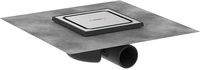 Hansgrohe RainDrain Spot Komplettset Punktablauf Edelstahl geb&uuml;rstet - 150 mm -