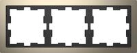 D-Life Metallrahmen, 3-fach, Nickelmetallic