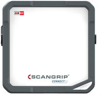 scangrip VEGA 4 CONNECT Akku-LED-Arbeitsleuchte, Baustrahler, 12/18V - ohne Akku und