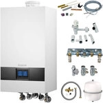 Buderus GB172i.2 Logaplus Gas-Brennwert Paket W22S mit Regelung BC400 - 25 kW -