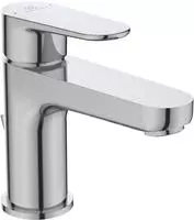 Waschtischmischer Ideal Standard Cerafine O, Ausladung 114 mm, mit Zugstange, chrom -