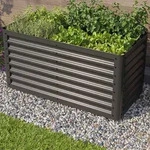 PRIMEYARD Eco 120 x 60 x 60 cm Hochbeet, Stahl, anthrazit - (GFPV00807)