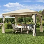 TOOLPORT Sunset 3x4 m Softtop Gartenpavillon, inkl. 4 Seitenteile,...