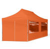 TOOLPORT 3x6m Aluminium Faltpavillon, inkl. 4 Seitenteile, orange - (59029)