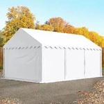 TOOLPORT 4x6 m Lagerzelt, PVC-Plane, wei&szlig; - (6093)