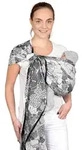 Hoppediz Babytragetuch, Hellgrau, Textil, 70x0.1x200 cm, Baby on Tour, Babytragen &