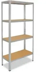shelfplaza Schwerlastregal, Silber, Metall, Rechteckig, 70x200x50 cm, Freizeit,