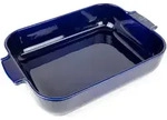 Peugeot Auflaufform, Blau, Keramik, 40x8.3x27.2 cm, Kochen, Auflaufformen