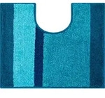 Grund Wc-Vorleger Room, T&uuml;rkis, Textil, Streifen, rechteckig, 49x60 cm,...