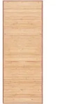 vidaXL Teppich, Braun, Naturmaterialien, Rechteckig, 80x200 cm, leicht