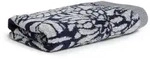 Moeve Duschtuch Brooklyn, Blau, Textil, Blume, 80x150 cm, Oeko-Tex&reg; Standard 100,
