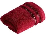 Vossen Seiftuch Cult de Luxe, Rot, Textil, Uni, 30x30 cm, ISO 9001, Fkt, Made in