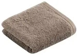 Vossen G&auml;stetuch Vegan Life, Grau, Textil, Uni, 40x60 cm, Made in Austria,